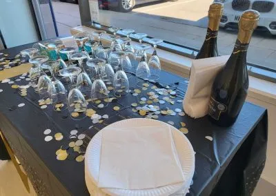 Complimentary Glasses Service in Deeside