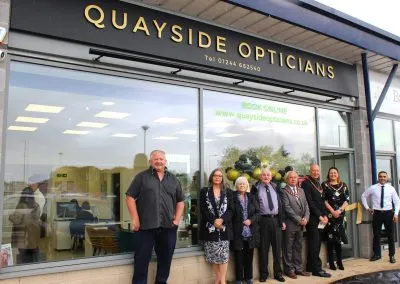 Complimentary Glasses Service in Deeside