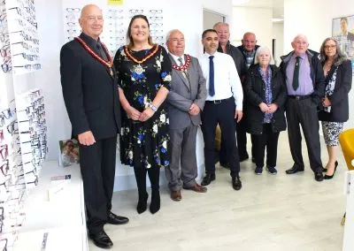 Complimentary Glasses Service in Deeside